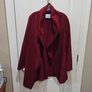 janska Women's Red Sweater size small